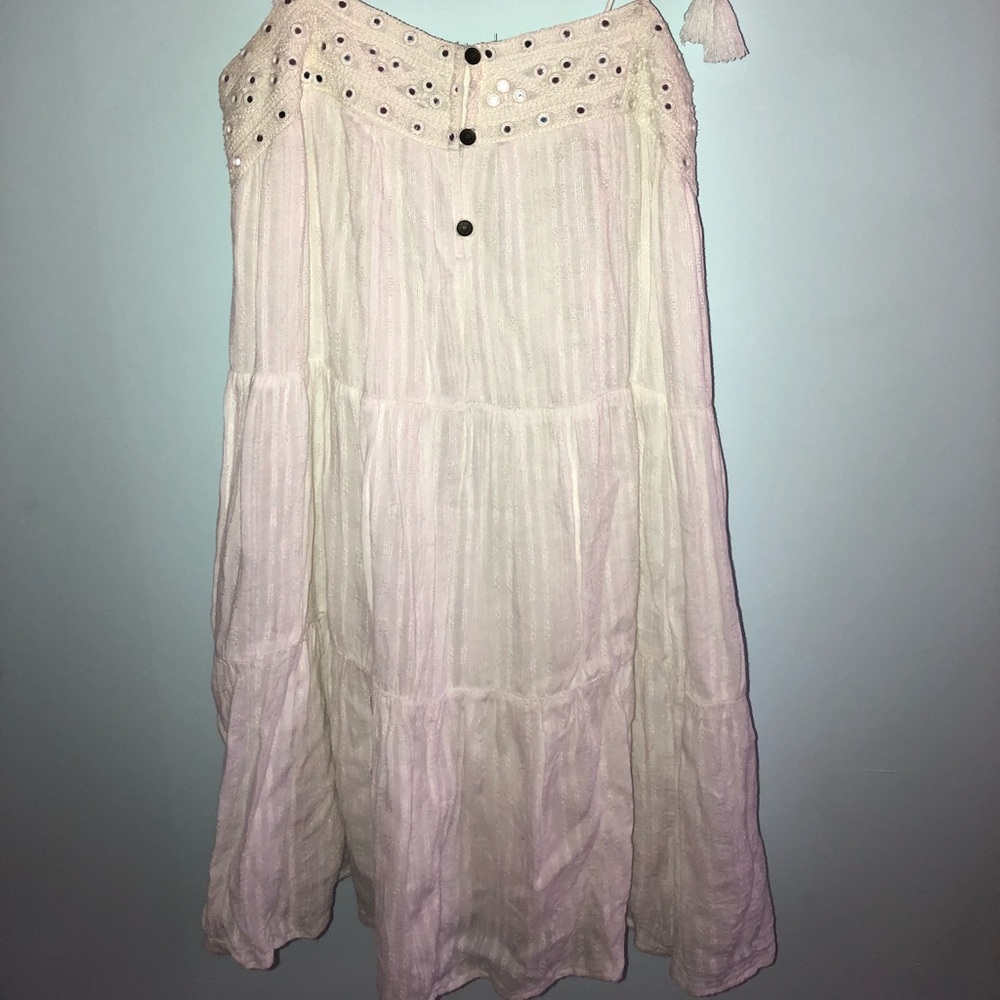 American eagle outfitters white dress
